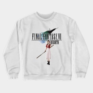 Final Fantasy VII Rebirth Aerith Crewneck Sweatshirt